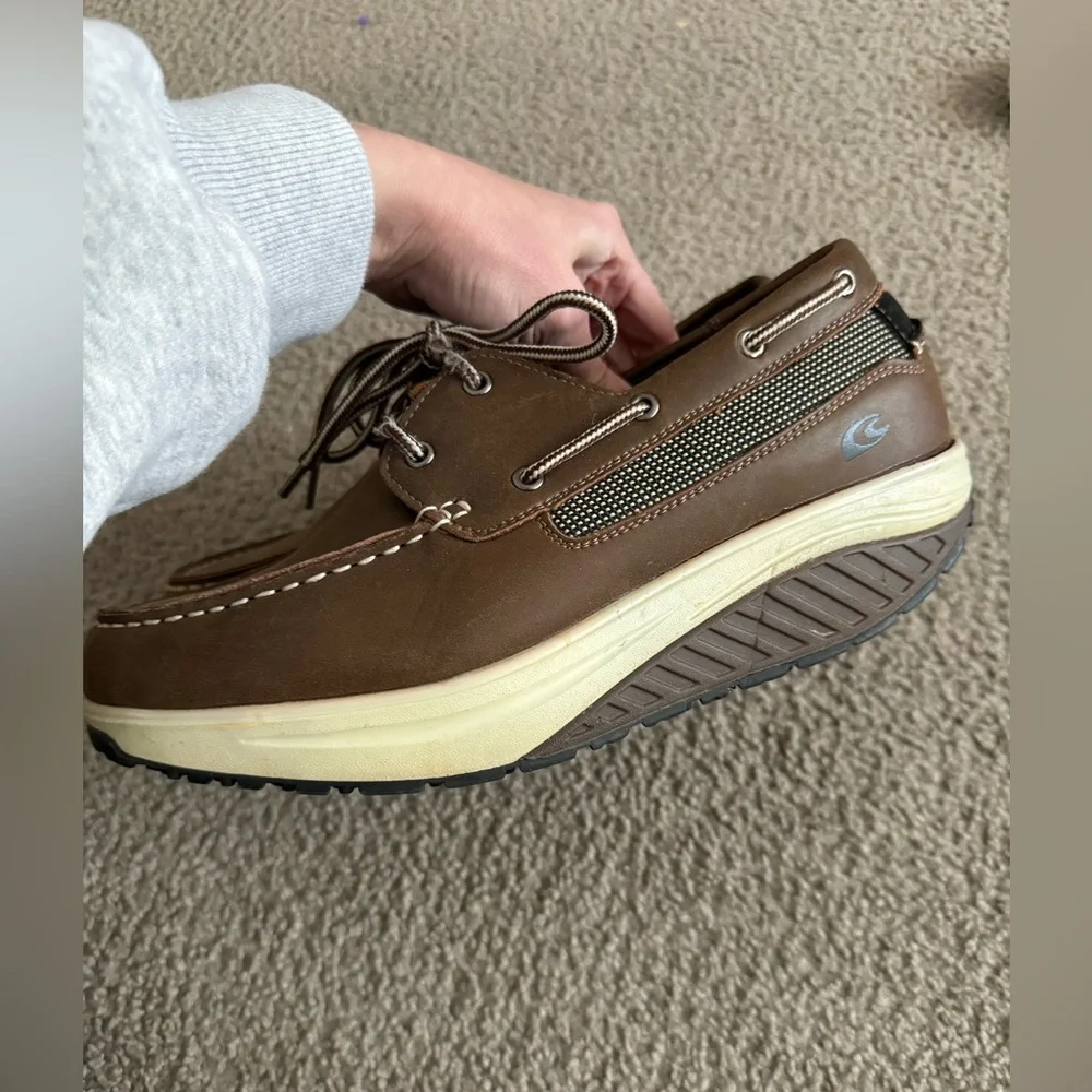 Island surf company boat shoes